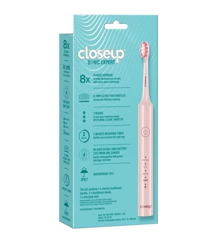 فرشاة أسنان كهربائية كلوس أب سونيك إكسبيرت باللون...