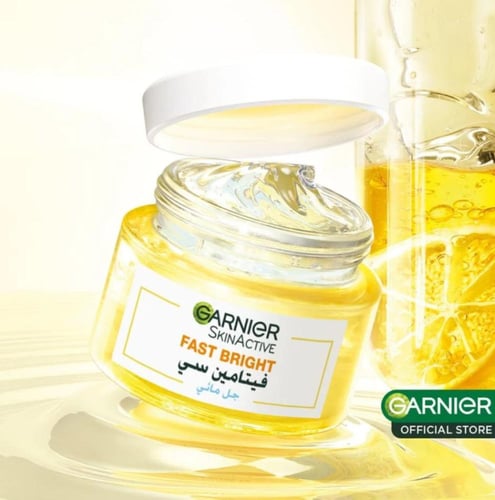 غارنييه جل مائي بفيتامين C لإشراقة سريعة – 50 مل