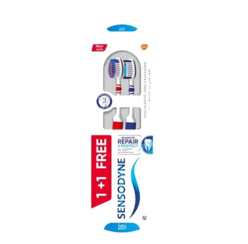 سنسوداين فرشاه اسنان ترميم وحمايه ناعم 1+1 مجانا