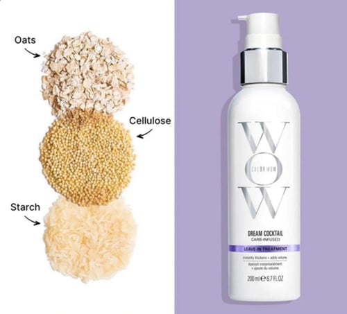 كولور واو مرطب ومقوي الشعر بجوز الهند 200 مل