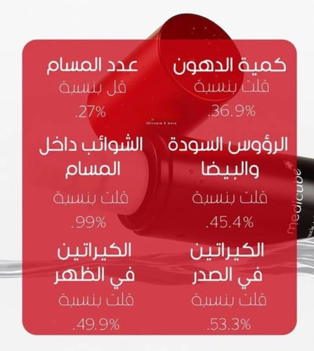 مجموعة علاج حبوب الجسم والتصبغات والترطيب