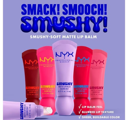 مرطب شفاه سموشي مات تِنتِد من نيكس – 10 ساسي ستاف