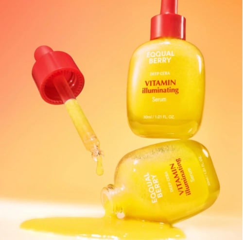 مجموعة التوهج و النضارة تونر + سيروم من إيكوال بير...