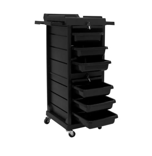عربية ترولي لتخزين أدوات المشغل 6 أدراج - X036