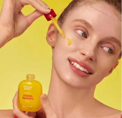 مجموعة التوهج و النضارة تونر + سيروم من إيكوال بير...