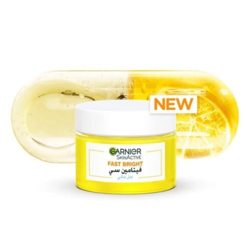 غارنييه جل مائي بفيتامين C لإشراقة سريعة – 50 مل