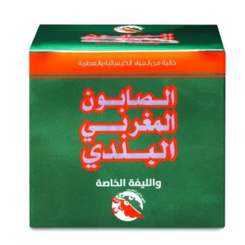 وادي النحل صابون الحمام المغربي مع ليفة – 300 جرام