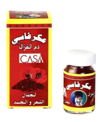 كازا بودرة العكر الفاسي للجسم والشعر , 5 جرام