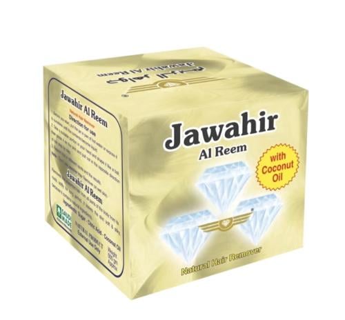 جواهر الريم حلاوه/شمع ازاله الشعر 500 جرام بزيت جو...