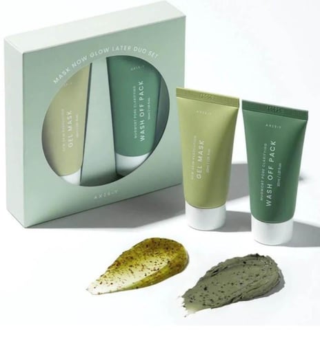 اكسيس-واي مجموعة ماسك ناو جلو ليتر للوجه - 2 في 30...