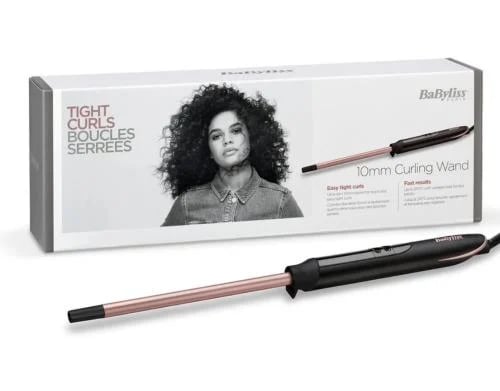 Babyless – 10 mm curling iron LED quartz ceramic C...