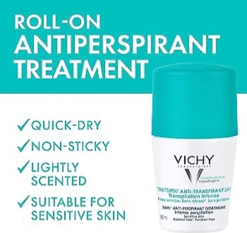 مضاد تعرق ببلية دوارة يوفر حماية مكثفة على مدار 48...