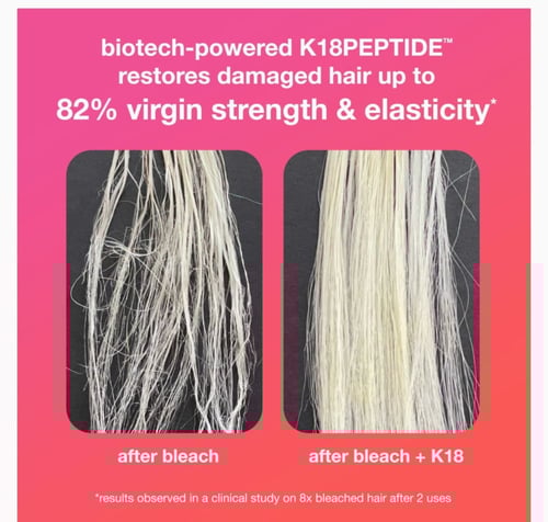 قناع إصلاح الشعر الجزئي من 150مل K18