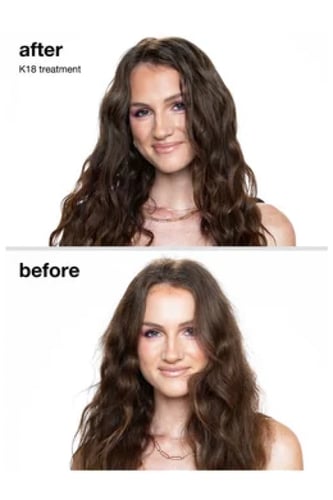 قناع K18 لإصلاح الشعر لا يحتاج للشطف، 50 مل