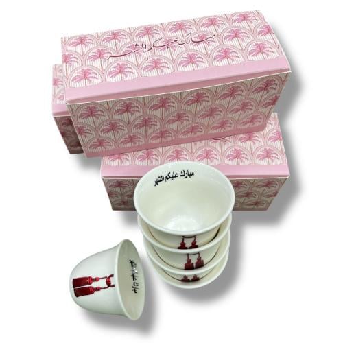 الطباعة على 12 فنجال حسب طلبك