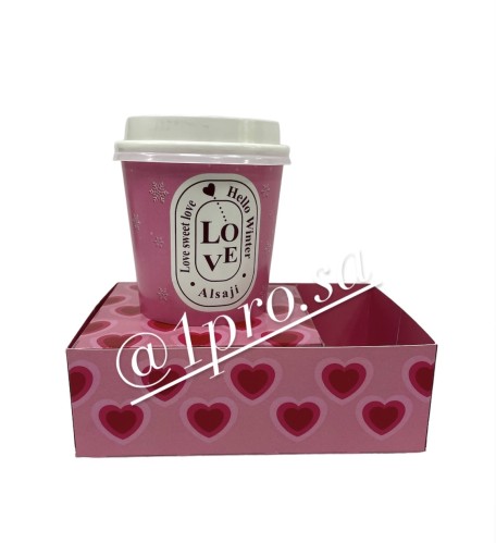 بوكس مع كوب بالاسم 12 كوب