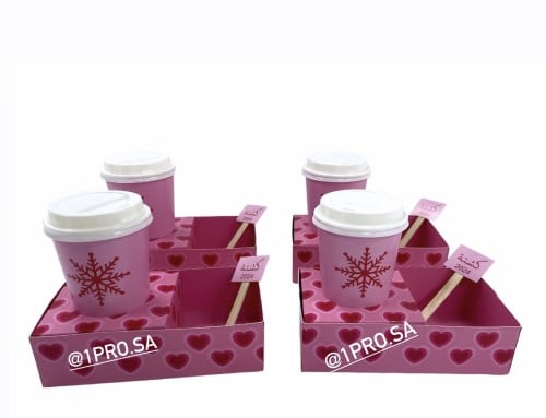 بوكس مع كوب بالاسم 12 كوب