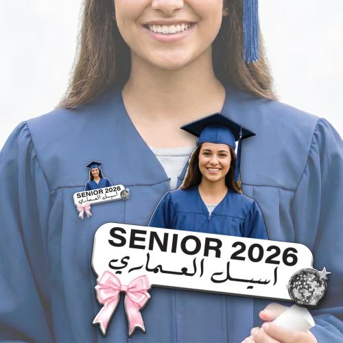 Graduation brooches