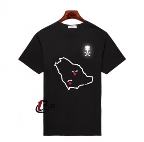 تيشيرت خريطه المدن مضيئه