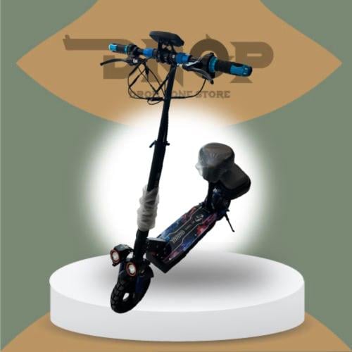 سكوتر الوحش كهربائي للكبار 48V 500w ازرق