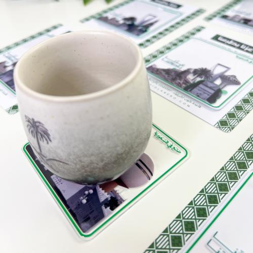 قاعدة كوب ( كوستر ) اكريلك اليوم الوطني