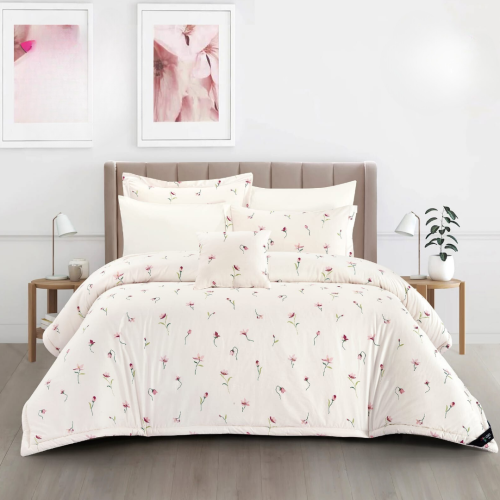 مفرش مزدوج قطن 6 قطع (2094)