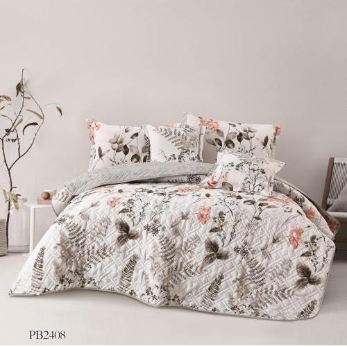 لحاف مضغوط مفرد ناعم مشجر 4 قطع (2048)