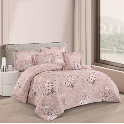 مفرش  مزدوج  مضغوط صيفي 6 قطع (2490)