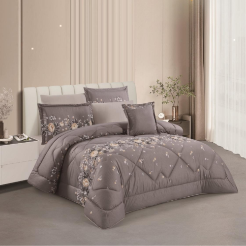 مفرش مزدوج ناعم مشجر ربيعي (2821)