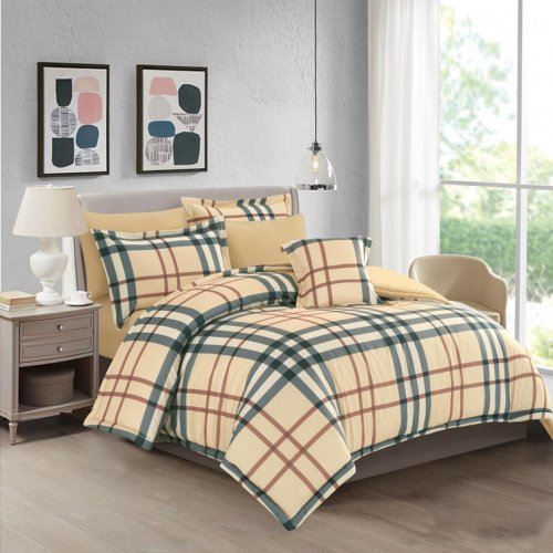 مفرش مفرد ناعم مشجر 4 قطع (1899)