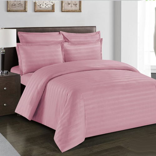 Single soft plain hotel bedspread 4 pieces (1542)