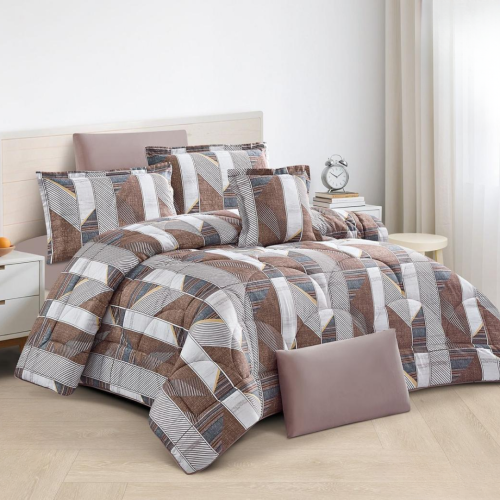 مفرش مزدوج ناعم مشجر ربيعي (2788)