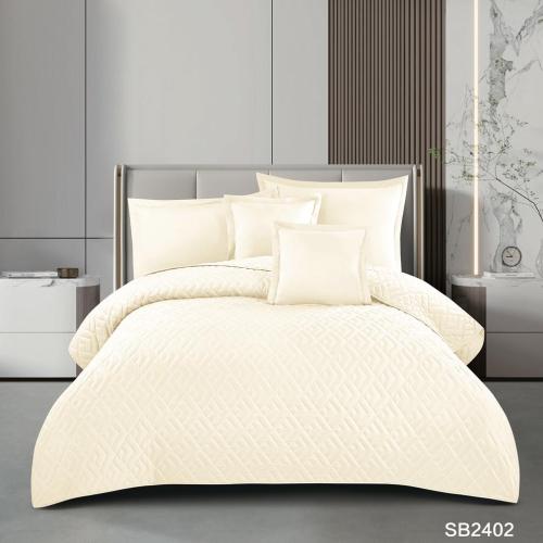 مفرش مضغوط مفرد ناعم 4 قطع (2085)