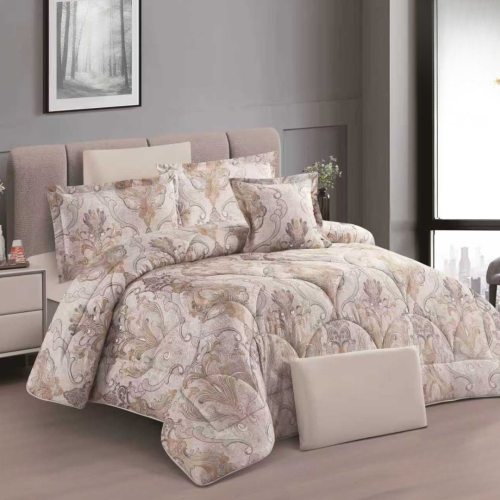 مفرش مزدوج ناعم مشجر ربيعي (2776)