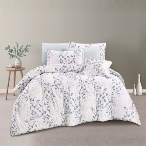 مفرش مفرد ناعم مشجر 4 قطع (2057)