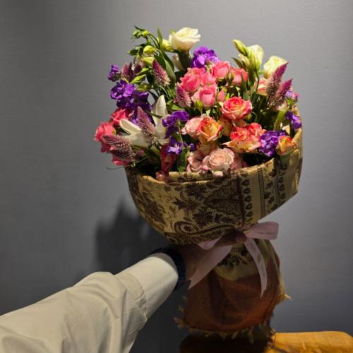 باقة ورد شال كشميري AAQ0298