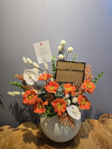 Artificial flower vase fa18