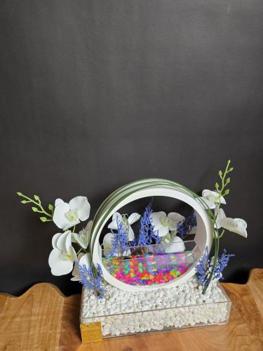 حوض سمك ورد صناعي رقم المنتج AAQ0317