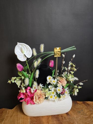 Artificial flower vase fa15