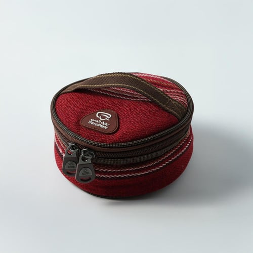 جراب تمرية تراثي احمر صغير