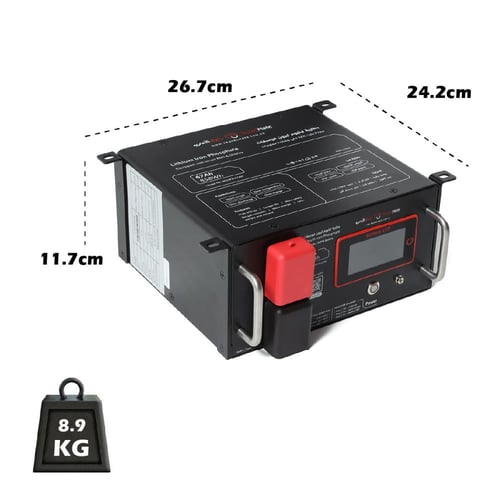 بطارية الليثيوم المطورة 67 أمبير - الإصدار الثاني