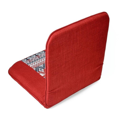 مقعد أرضي من سحابة خير - أحمر