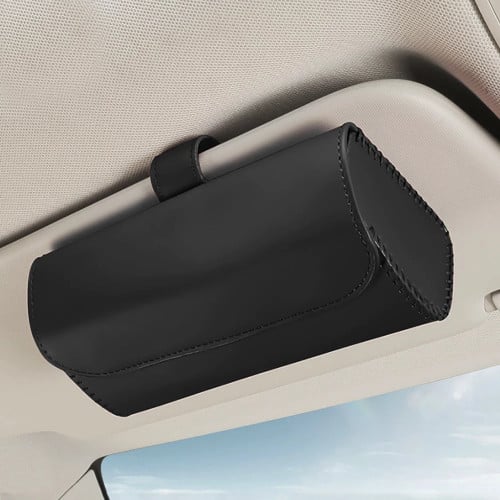 علبة نظارات على الشماسية