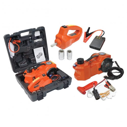 طقم (4 في 1) رافعة هيدروليك 5 طن