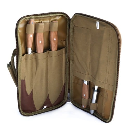 شنطة طقم سكاكين ربيعي