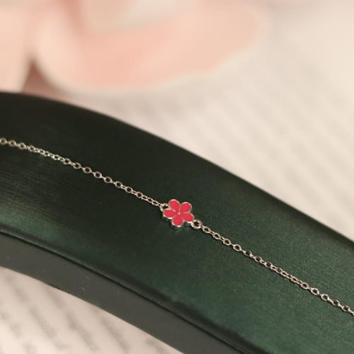 طقم زهرة الربيع الحمراء - 0588