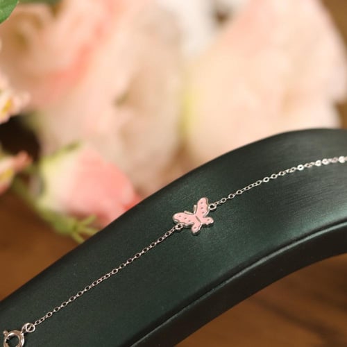 طقم الفراشات الوردي - 0589