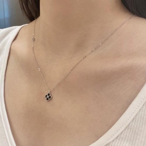 عقد أنيق رمادي - 0678