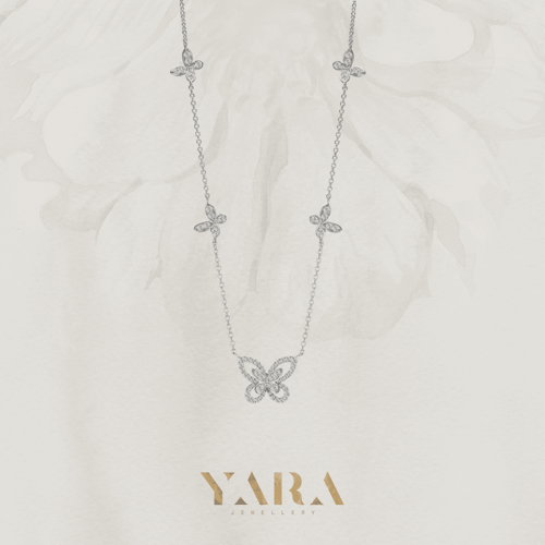 عقد فراشات الربيع - 0551