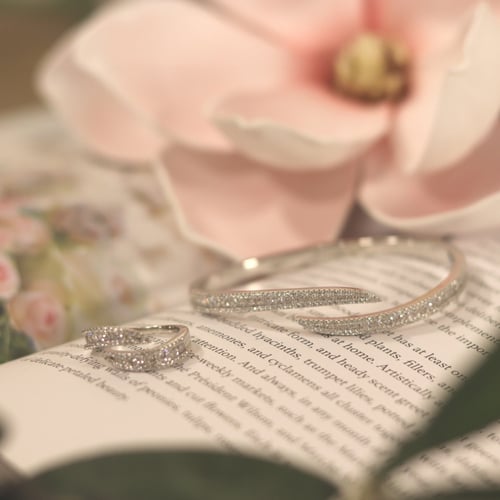 طقم سوارة وخاتم فاخر - 0498